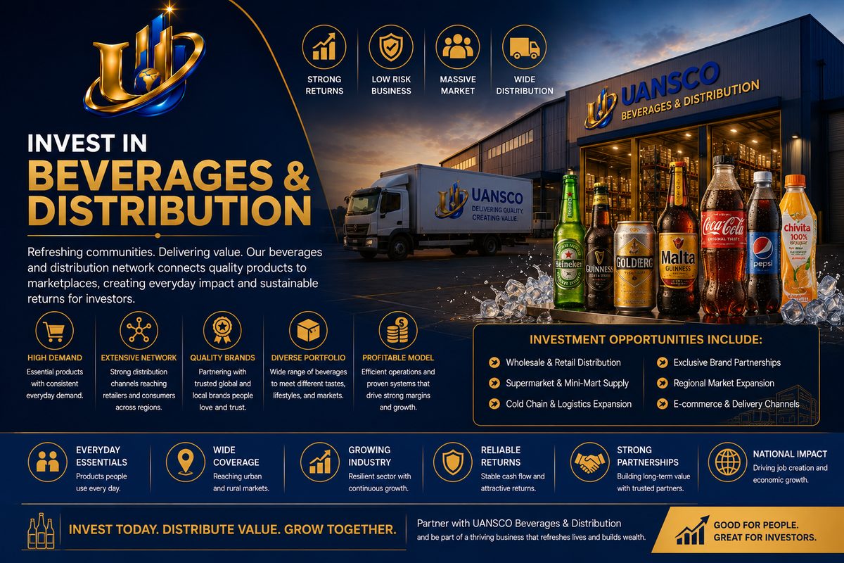 UANSCO Beverages and Distribution investment opportunity